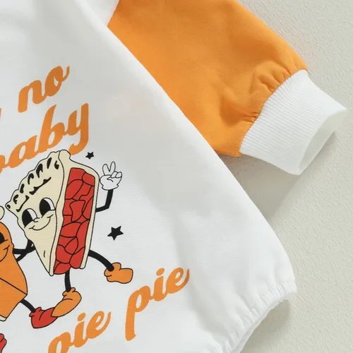 Miniatura 132 de Ropa de Halloween para bebé niña, sudadera con estampado de calabaza, mameluco de burbujas, lindo traje de Acción de Gracias de otoño