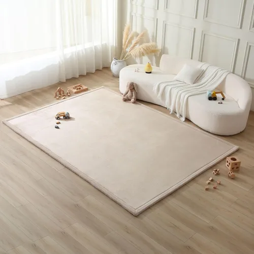Miniatura 41 de Hakuna Matte - Alfombra de juego prémium para bebé de terciopelo coral ultrasuave con espuma viscoelástica, antideslizante, resistente al agua,