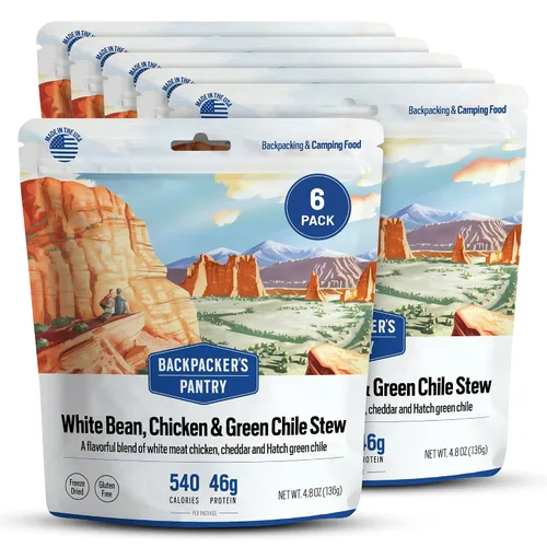 Miniatura 12 de Backpacker's Pantry Curry de Katmandú Comidas veganas para mochileros Alimentos liofilizados para acampar 0.78 oz de proteína 6