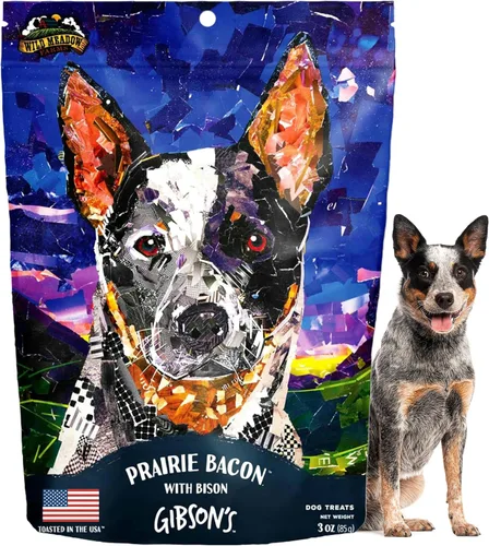 Miniatura 13 de Gibson's Bayou Bacon Golosinas suaves para perros, hechas con carne real, aromáticas y sin granos para entrenar y recompensar a perros de todas