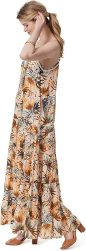 Miniatura 2 de Jessica Simpson Vestido largo Alanis de 5 niveles para mujer