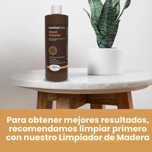 Miniatura 5 de Furniture Clinic Tinte para madera Teca A base de agua Secado rápido, bajo olor y no tóxico para muebles de interior y exterior y más