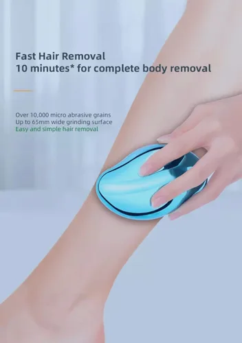 Miniatura 3 de Herramienta de depilación sin dolor Nueva Nano Crystal Depiladora Micro Tecnología de Partículas Abrasivas (Aqua)