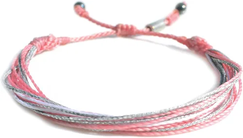Miniatura 160 de Rumi Sumaq Pulsera de concientización para hombres, mujeres y niños – Pulsera de apoyo tejida ajustable anudada a mano – Pulsera de conciencia sutil