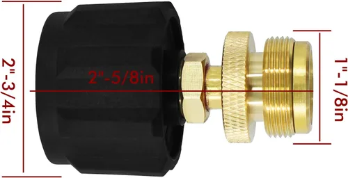 Miniatura 4 de MENSI Adaptador de cilindro de propano convertido a 1 "-20UNEF Adaptador de manguera flexible desechable para parrilla de barbacoa, calentador