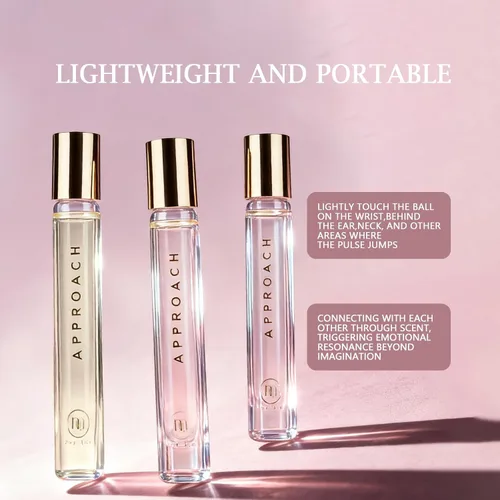 Miniatura 6 de Perfumes Roll-on para mujeres y hombres, 0.3 onzas líquidas, fragancias de feromonas de larga duración, tamaño de viaje, aceite de perfume