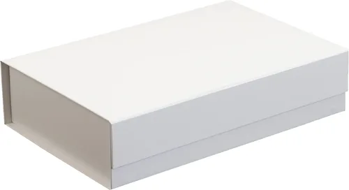 1 caja de regalo con tapas de 11.4 x 7.5 x 2 pulgadas, mate, plegable, cierre magnético, caja de regalo para regalos, padrinos de boda y damas de
