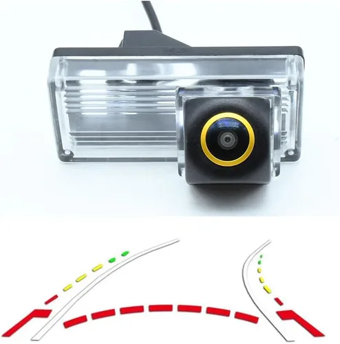 Miniatura 9 de Vlicevrn - Cámara de visión trasera de vehículo HD Fisheye para Toyota REIZ 4D MK1 / Mark X 4D MK1 / Prius/Land Cruiser LC100 LC120 LC200/Prado