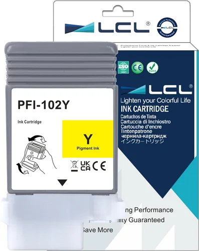 Miniatura 7 de LCL PFI102 Cartucho de tinta negra de repuesto para Canon PFI-102 PFI-102BK para Canon imagePROGRAF iPF500 iPF510 iPF600 iPF605 iPF610 iPF650 iPF655