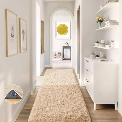 Miniatura 193 de Ophanie Alfombra Verde de Césped, Alfombras de Área para Dormitorio, Alfombra Shag Esponjosa de 4x6 pies, Suave Peluda Afelpada Linda para Niños 7