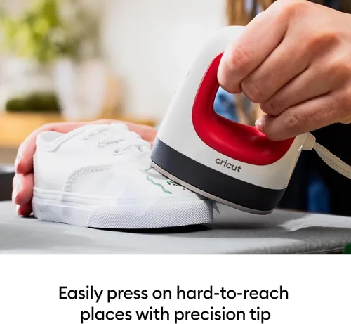 Miniatura 4 de Cricut EasyPress Mini Prensa de Calor - Para Presionar Objetos Pequeños Como Zapatos, Animales de Peluche, Sombreros y Más - 3 Ajustes de Calor
