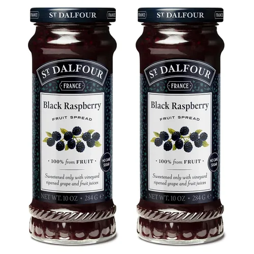 Miniatura 42 de St. Dalfour Untable de frutas de arándanos, 10 onzas, 100% de frutas, sin ingredientes artificiales, sin OMG, sin azúcar de caña, todo natural