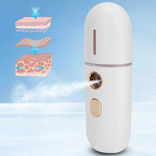 Miniatura 6 de Rociador facial de niebla, mini vaporizador facial portátil, hidratante para exteriores para mujeres y niñas en interiores