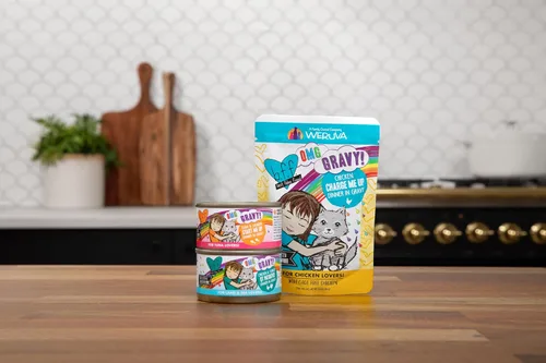 Miniatura 9 de Weruva B.F.F. OMG - Best Feline Friend Oh My Gravy!, Chicken Cloud 9 con pollo en salsa, lata de 2.8 onzas (paquete de 12)