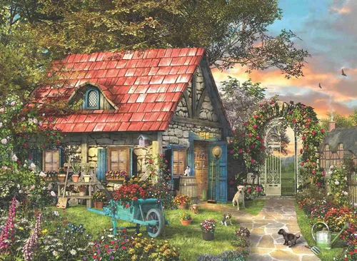 Miniatura 4 de Anatolian Puzzle -Calm Street, 1000 piezas Puzzle, #1203