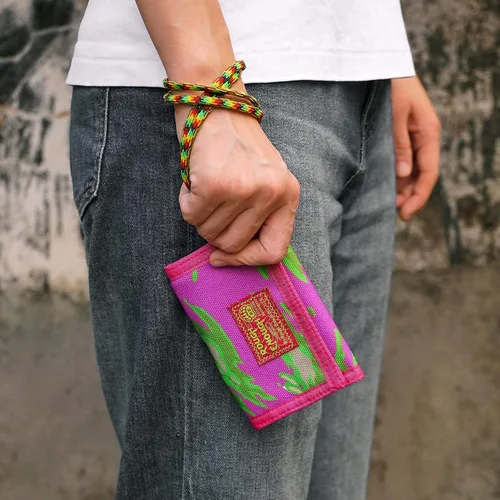 Miniatura 6 de Rough Enough - Carteras para niños y niñas, llavero de camuflaje triple pliegue