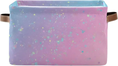 Miniatura 14 de Bolaz Cesta de almacenamiento grande con diseño náutico de estrella de mar plegable con asas para dormitorio, oficina en casa
