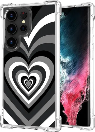 Miniatura 141 de Hungo Funda compatible con Samsung Galaxy S23 con diseño floral y bonito diseño transparente, femenino para mujeres y niñas, con hermoso clavel