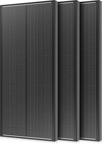 Miniatura 21 de Panel Solar de 18BB 100 Vatios, Panel Solar N-Type de 12V 100W, Módulos PV Monocristalinos de Alta Eficiencia del 25% para RV, Marino, Techo