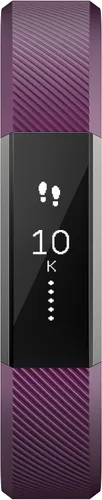 Miniatura 4 de Banda de cuero alta Fitbit, accesorio, 148088, L, Ciruela, 1, 1