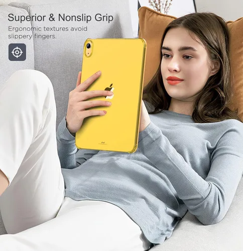 Miniatura 7 de MoKo Funda transparente para iPad (A16) de 11ª generación 2025 de 11 pulgadas/10ª generación 2022 de 10.9 pulgadas, TPU suave y ligero, funda ultra