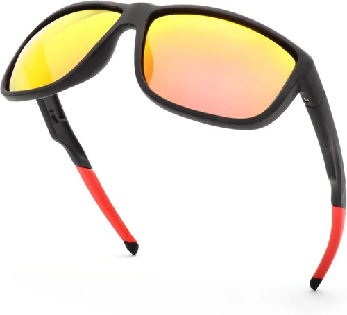 Miniatura 8 de PSI Gafas de sol polarizadas de alta calidad para hombres y mujeres, protección UV, lentes de sol rectangulares deportivos, para conducir, pescar