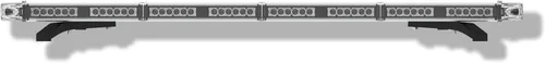Miniatura 2 de Predator TIR - Barra de luz LED de emergencia de 3 W, 48 pulgadas (ámbar)