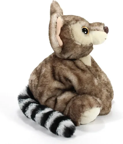 Miniatura 2 de The Petting Zoo Ringtail - Peluche de gato, regalos para niños, animales salvajes de la vida silvestre, juguete de peluche lémur de 9 pulgadas