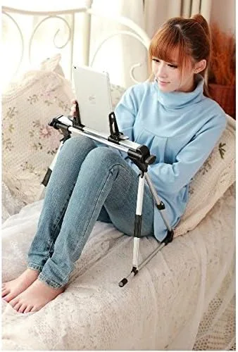 Miniatura 7 de AFUNTA Soporte para tableta, ajustable, portátil, plegable, para escritorio, sofá, cama, compatible con iPad 2 3 4 5 Samsung iPhone 6-16 Plus