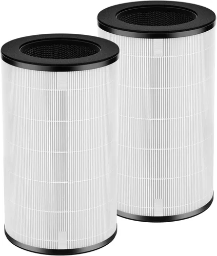 Miniatura 10 de AP-T20 Filtro de repuesto compatible con Homedics AP-T20 Filtro purificador de aire, 3 en 1 Torre de limpieza total de alta calidad, filtros
