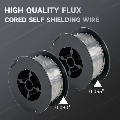 Miniatura 5 de 140A MIG Soldador 3 en 1 Flux Core/Lift TIG/MMA 110V/220V Máquina de soldadura portátil de doble voltaje con inversor IGBT Pantalla digital LCD