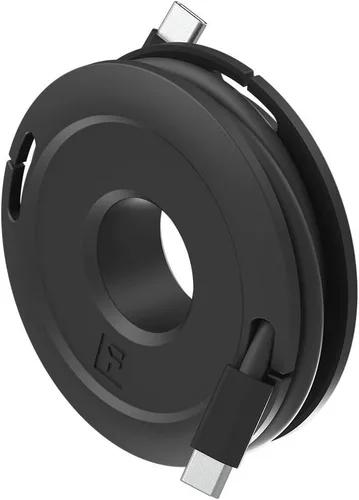Miniatura 9 de Enrollador lateral Mini y Max de auriculares, auriculares y cable de carga enrollador y organizador perfecto para envolver auriculares y cables