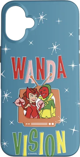 Miniatura 23 de Marvel WandaVision Wanda & Vision Retro TV Artwork - Carcasa para iPhone 17