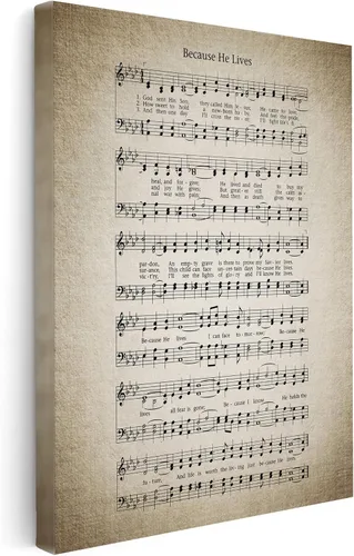 Miniatura 8 de Monem Art Amazing Grace - Lienzo con impresión de partituras de música retro, arte de himnario, regalo para hombres, mujeres y músicos, arte músico