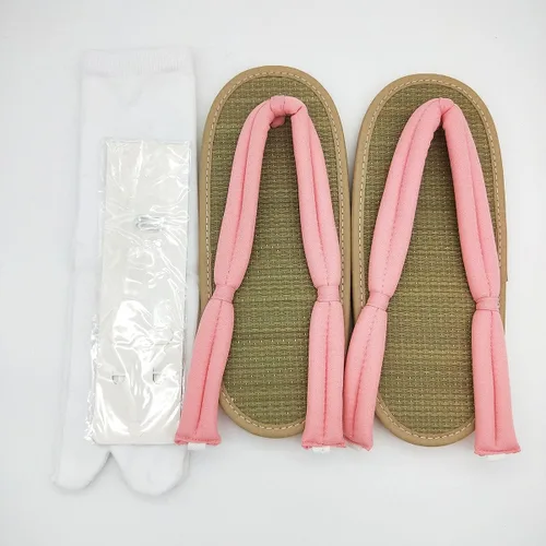 Miniatura 4 de GDAMSTO Zuecos de anime para cosplay con calcetines, zapatos y accesorios de disfraz