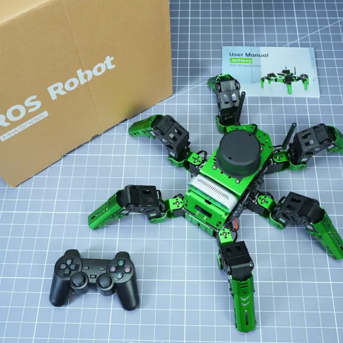 Miniatura 7 de Hiwonder JetHexa - Kit de robot hexápodo para cámara de profundidad Jetson Nano 3D, G4 Lidar y Lidar Mapping Navigation ROS AI Robot Kit