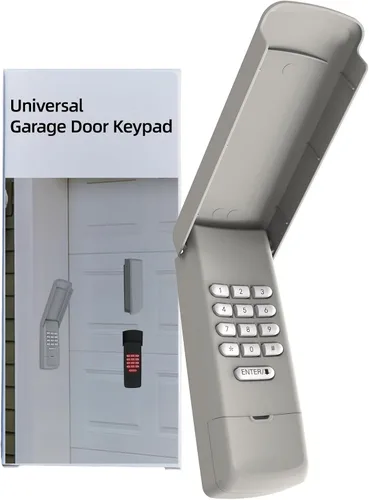 Abridor universal de puerta de garaje, teclado remoto compatible con LiftMaster Chamberlain Craftsman Genie Linear Wayne Dalton Abridor de puerta de