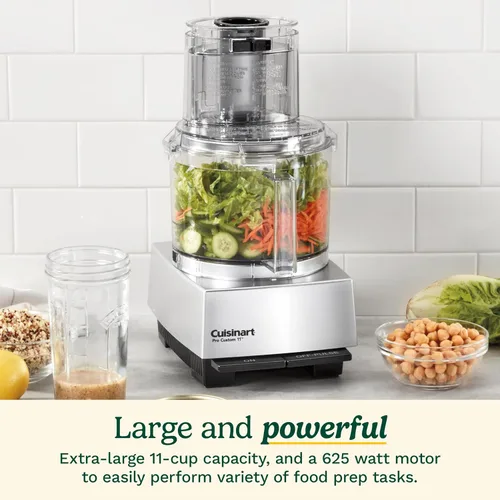 Miniatura 4 de Cuisinart Procesador de alimentos, Pro Custom de 11 tazas, cromo cepillado, DLC-8SBCYP1