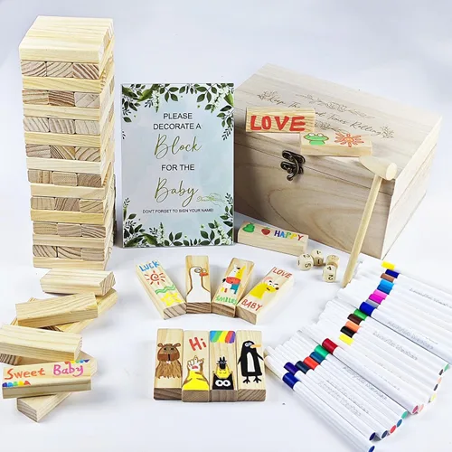 Miniatura 8 de Kit de letreros divertidos de 78 piezas para baby shower, ideas únicas para baby shower, juegos divertidos donde puedas dibujar al contenido de tu