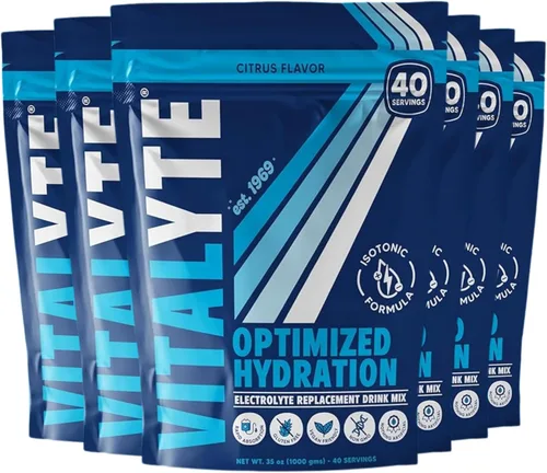 Miniatura 12 de Vitalyte Mezcla de bebida en polvo de electrolitos, mezcla de hidratación de electrolitos isotónicos, paquete a granel