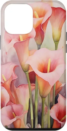 Miniatura 15 de iPhone 13 Pro Calla Lilies Flower Floral Watercolor Case