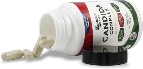 Miniatura 6 de Candida Complex Cleanse Detox Suplemento de ácido caprílico, extracto de orégano, probióticos, enzimas (60 cápsulas, suministro para 30 días)