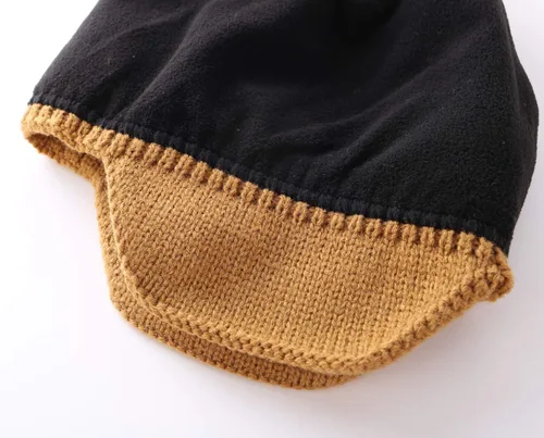 Miniatura 7 de Home Prefer Gorro de invierno para hombre, gorro de punto con orejeras, gorro con orejas