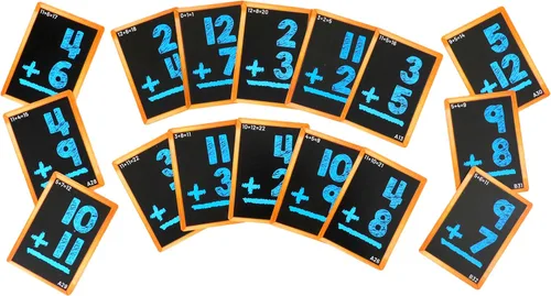 Miniatura 2 de Tarjetas flash matemáticas de Regal Games para sumas y restas - 1er, 2do, 3er grado y más - Tarjetas flash matemáticas para niños