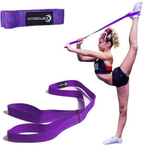 Miniatura 10 de Myosource Kinetic Bands Correa de Flexibilidad y Acrobacias para Porristas - Mejora el Estiramiento y las Acrobacias para Danza de Porristas