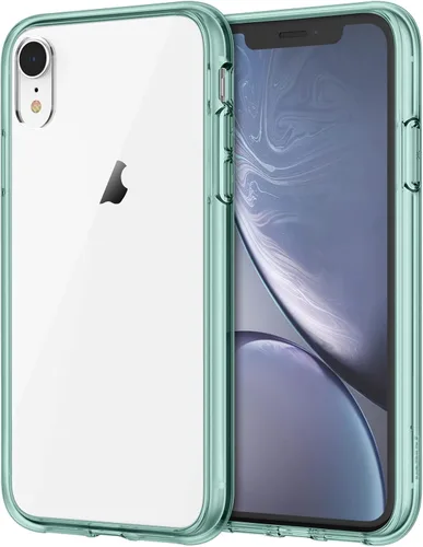 Miniatura 10 de JETech - Funda para iPhone XR de 15,5 cm, cubierta a prueba de golpes sin amarillamiento, parte trasera transparente antiarañazos (oro rosa)