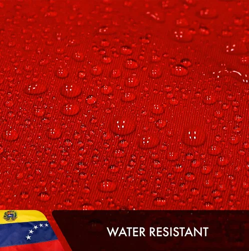 Miniatura 6 de G128 Bandera venezolana de Venezuela 3 x 5 pies Serie ToughWeave doble cara bordado de poliéster 210D Bandera de país, diseño bordado