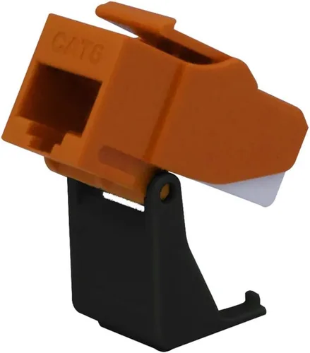 Miniatura 11 de Legrand - Conector Keystone OnQ RJ45, conector Keystone para Cat 5e, funciona con placas de pared multimedia para garantizar una terminación segura