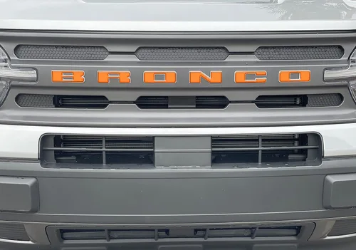 Miniatura 17 de Superposiciones de letras de rejilla - Compatible con Bronco Sport 2021-2026