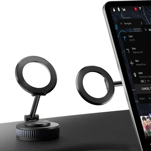 Miniatura 3 de YIUS Soporte magnético para teléfono Magsafe [78 libras de succión más fuerte y 2400 gf magnético] Soporte de teléfono ajustable en 360°, soporte